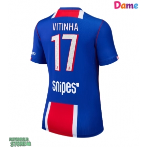 Paris Saint-Germain Vitinha #17 Replika Hjemmebanetrøje Dame 2026-27 Kortærmet